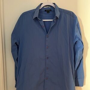 Blue dress shirt